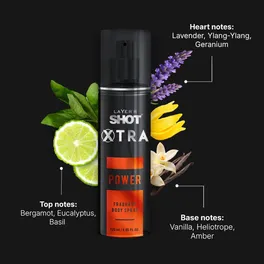 Buy Layer'r Shot Xtra Power Body Spray, 120 ml | 19 Minutes Delivery ...