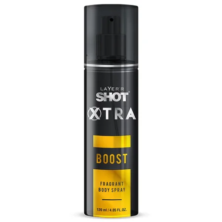 Layer'r Shot Xtra Boost Body Spray, 120 ml