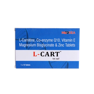 L-Cart Tablet 10's, Pack of 10 TabletS