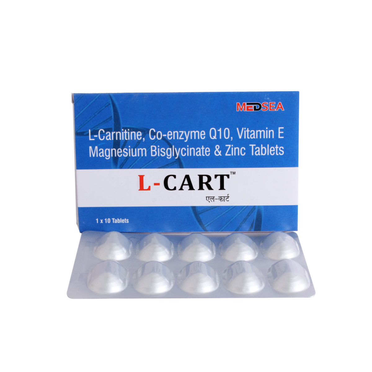 L-Cart Tablet 10's, Pack of 10 TabletS L-Cart Tablet 10's, Pack of 10 TabletS