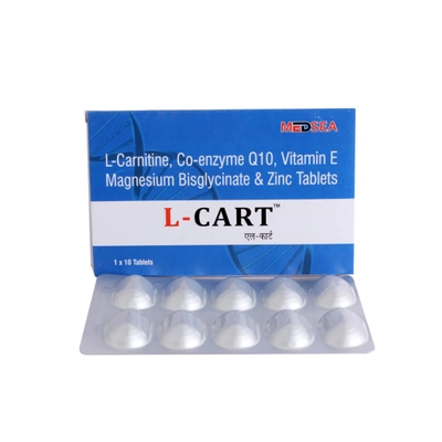 L-Cart Tablet 10's, Pack of 10 TabletS