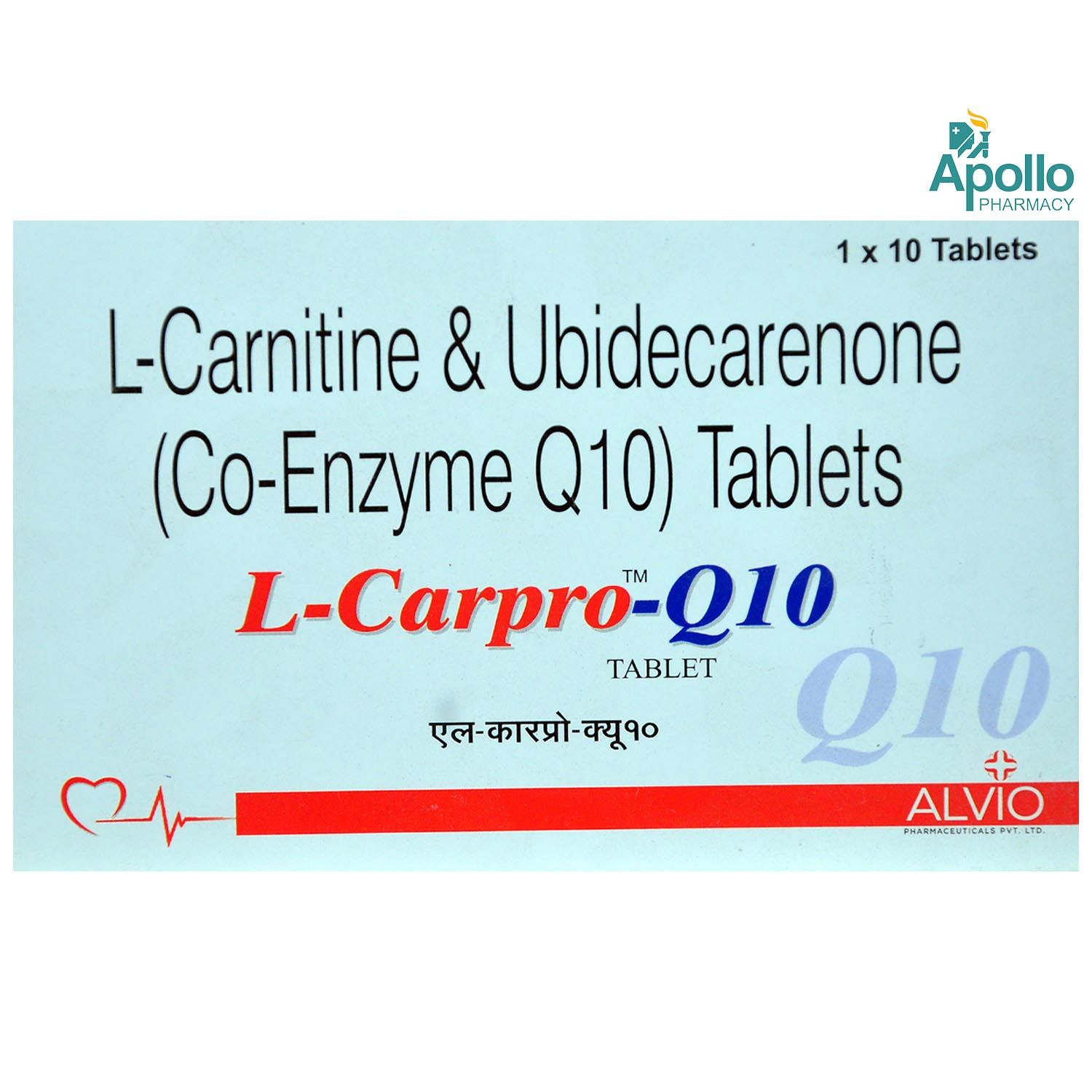 Buy L-Carpro-Q10 Tablet 10s Online