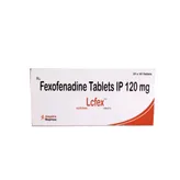 Lcfex 120 mg Tablet 10's, Pack of 10 TabletS