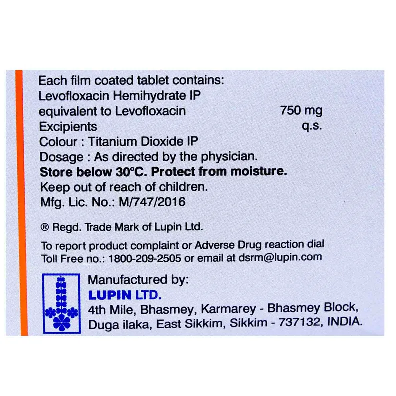 Lcin O2 Tablet Buy L-Cin 750 mg Tablet online | Uses, Side Effects, Price and ...