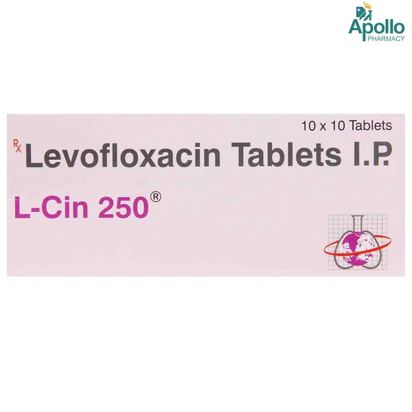 L-Cin 250 Tablet 10's