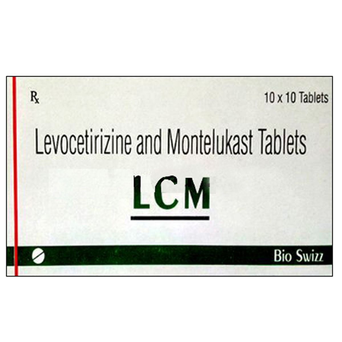 LCM Tablet 10's, Pack of 10 TABLETS