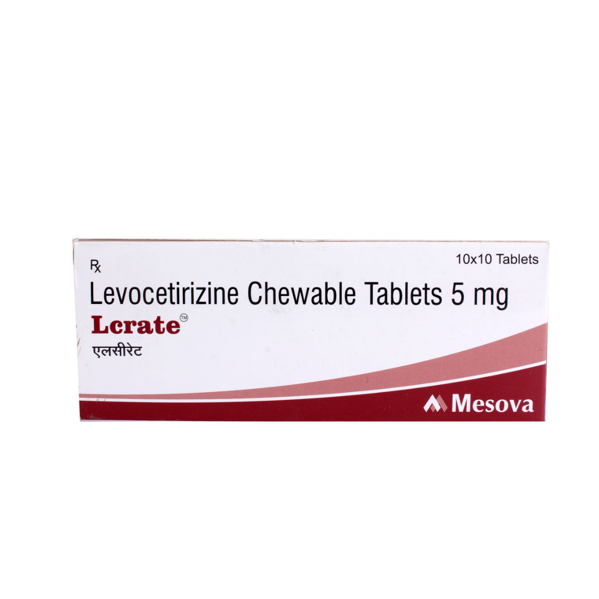 Lcrate 5 Chewable Tablet 10's, Pack of 10 TABLETS
