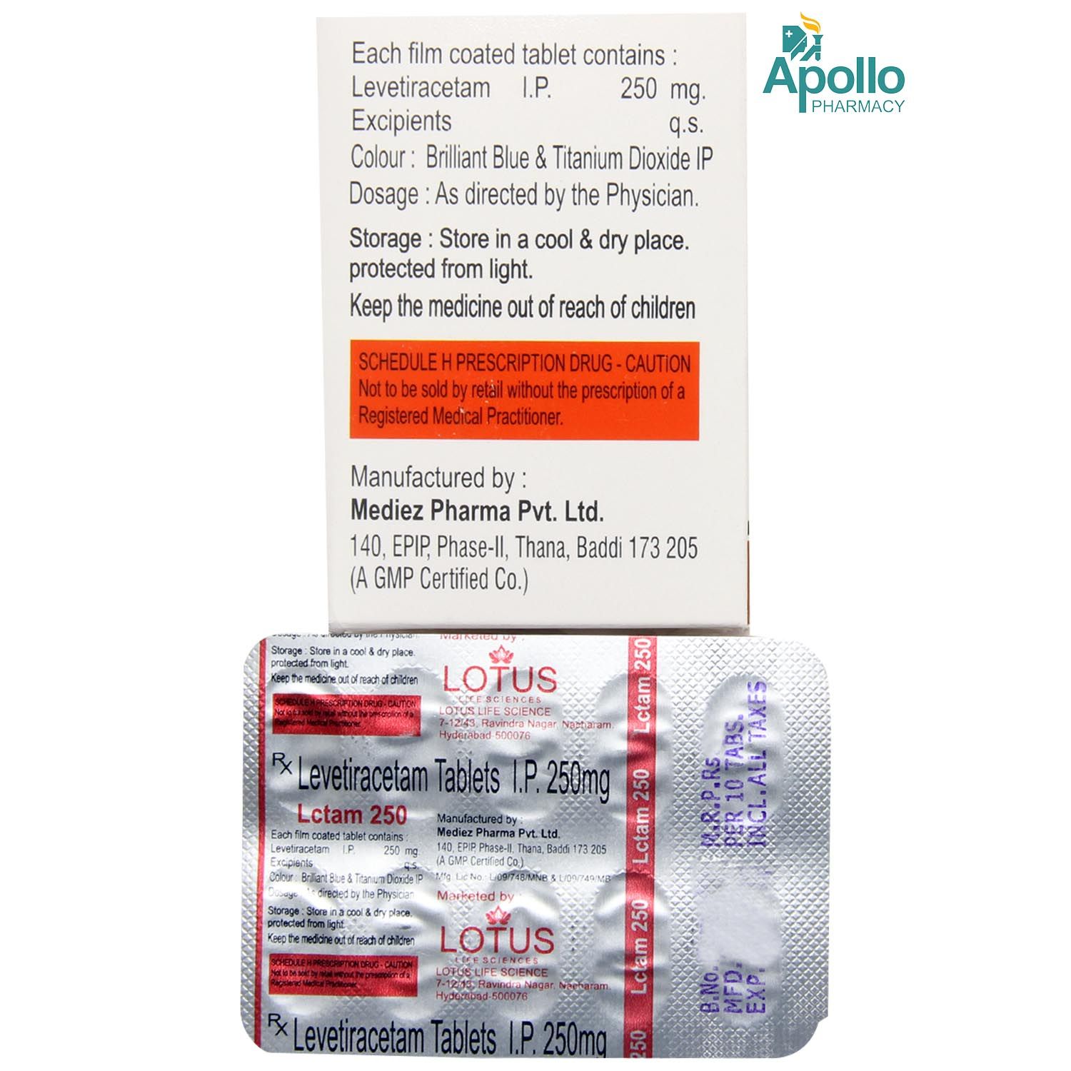 Lc Tam Tablet 10's Price, Uses, Side Effects, Composition - Apollo Pharmacy