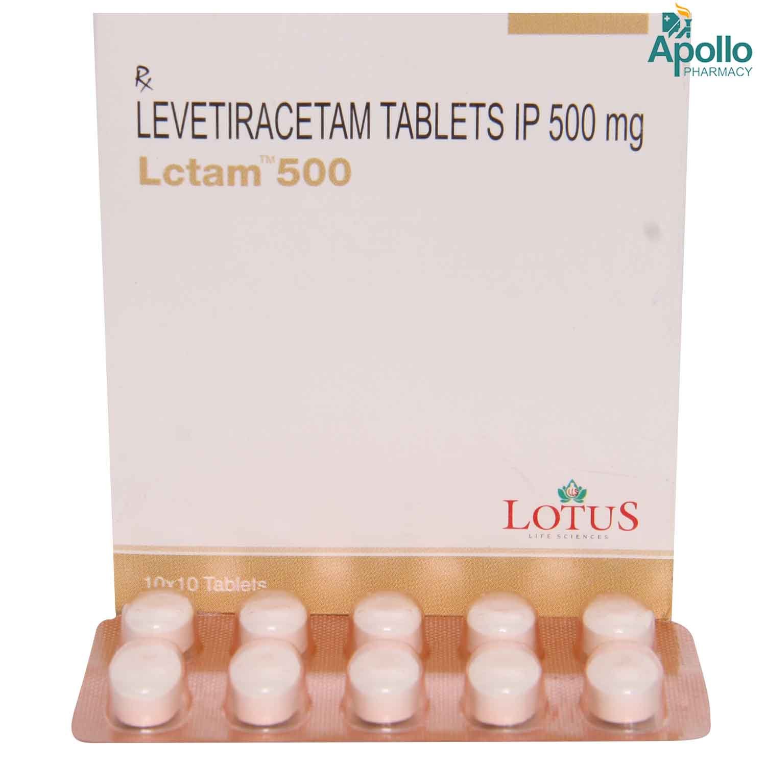 Lctam 500 Tablet 10's, Pack of 10 TABLETS Lctam 500 Tablet 10's, Pack of 10 TABLETS