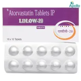 Ldlow 20 mg Tablet 10's, Pack of 10 TABLETS