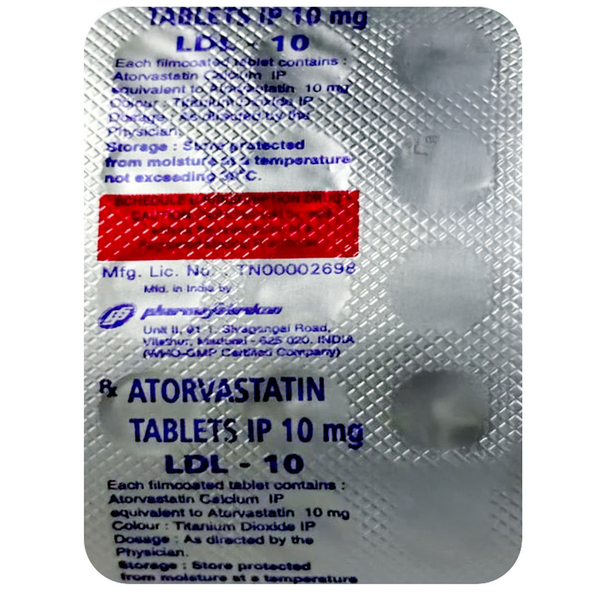 LDL-10 Tablet 15's, Pack of 15 LDL-10 Tablet 15's, Pack of 15