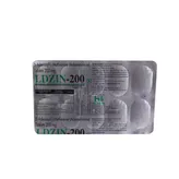 Ldzin-200mg Tablet 10's, Pack of 10 TabletS