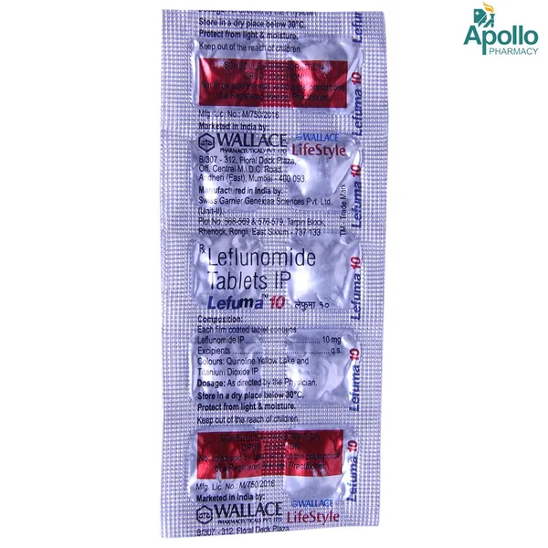 Lefuma 10 mg Tablet 10's