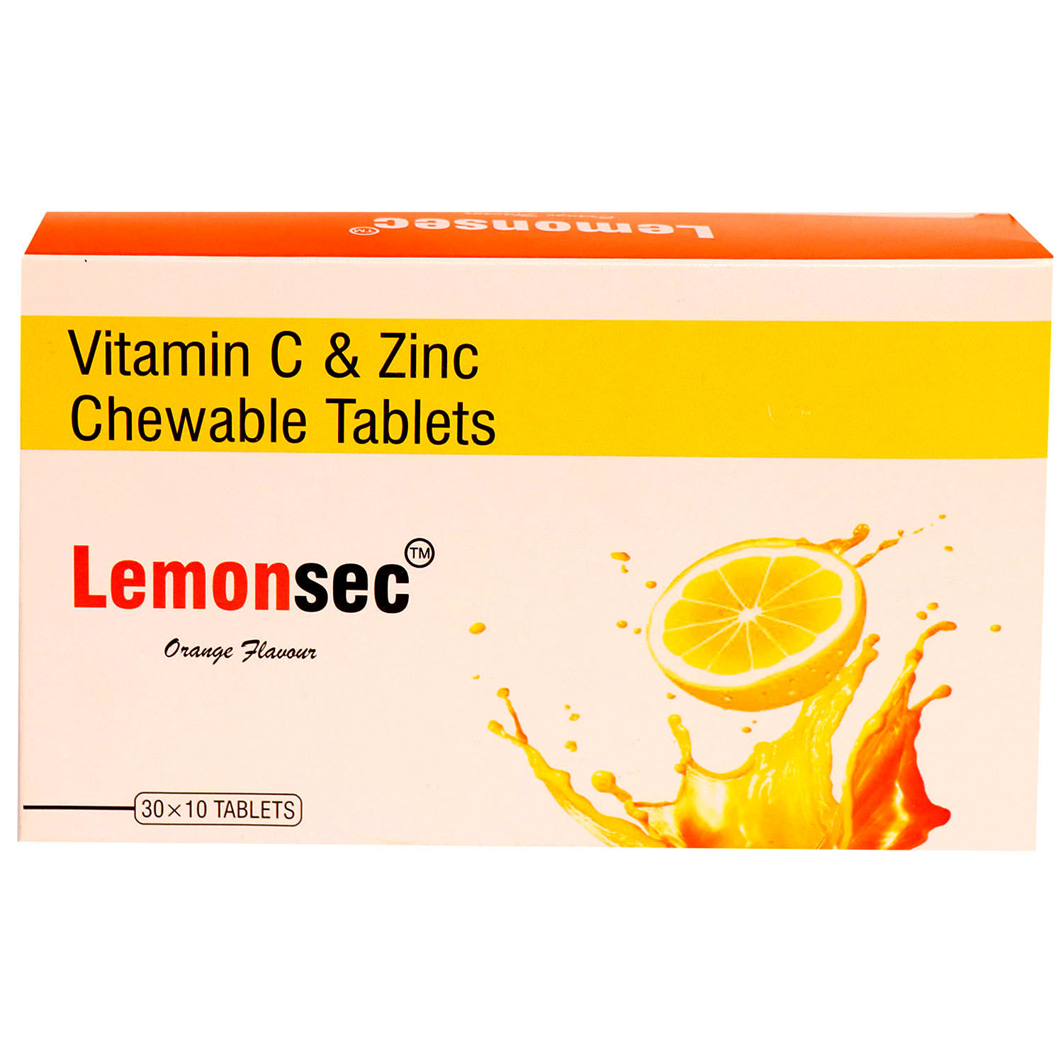 Buy Lemonsec Orange Flavour Chewable Tablet 15's Online