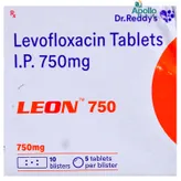 Leon 750 mg Tablet 5's, Pack of 5 TABLETS