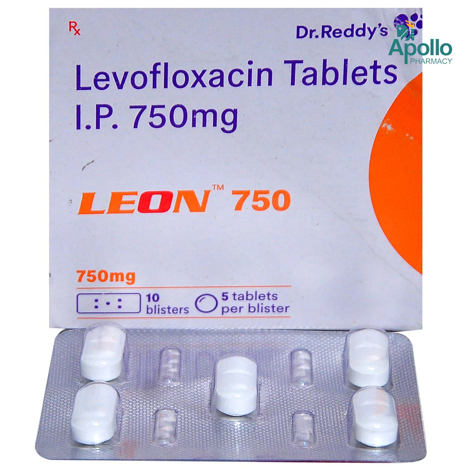 Leon 750 mg Tablet 5's, Pack of 5 TABLETS Leon 750 mg Tablet 5's, Pack of 5 TABLETS