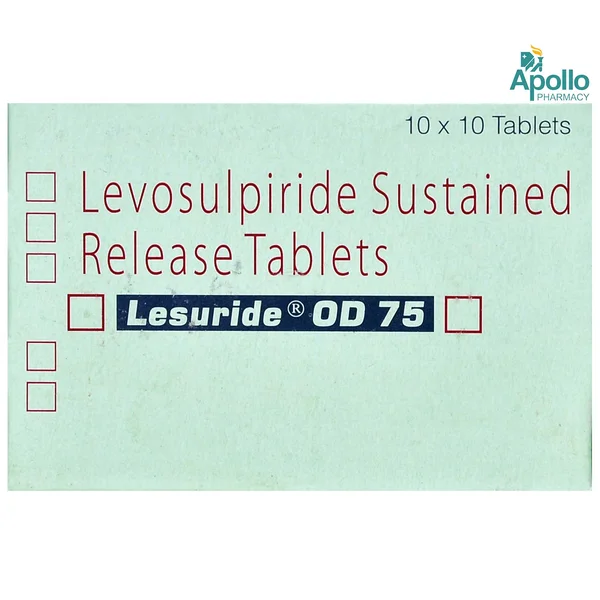 Lesuride OD 75 Tablet 10's, Pack of 10 TABLETS