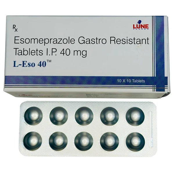 L-Eso 40 Tablet 10's