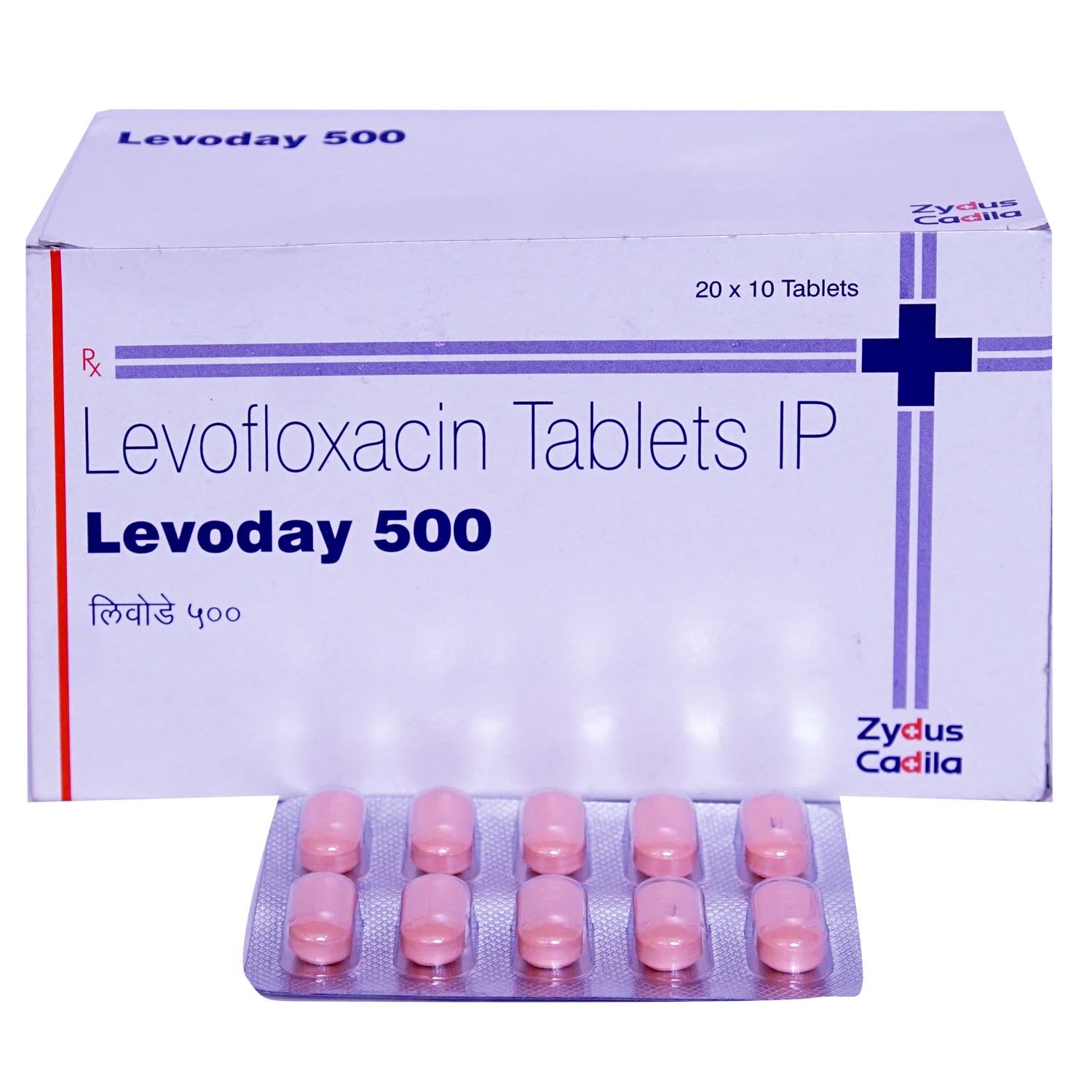 Levoday 500Mg Tablet 10's, Pack of 10 TABLETS Levoday 500Mg Tablet 10's, Pack of 10 TABLETS