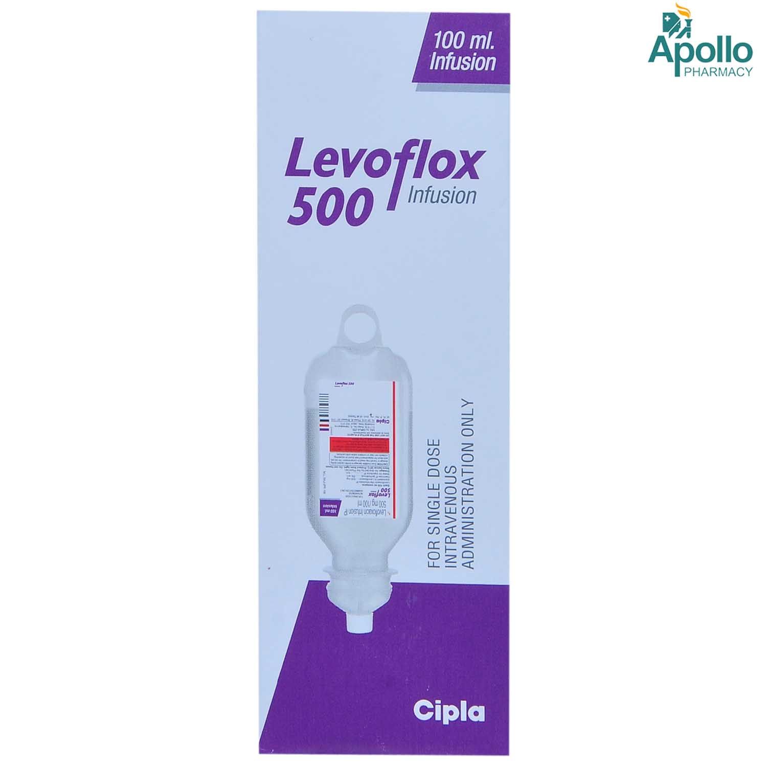 Buy Levoflox 500 Infusion 100 ml Online