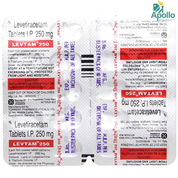 LEVTAM 250MG TABLET