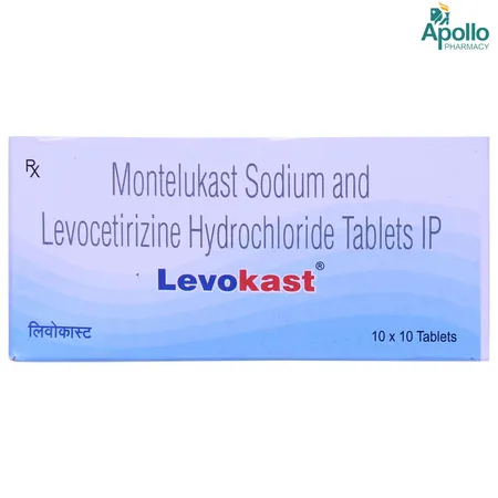 Levokast Tablet 10's