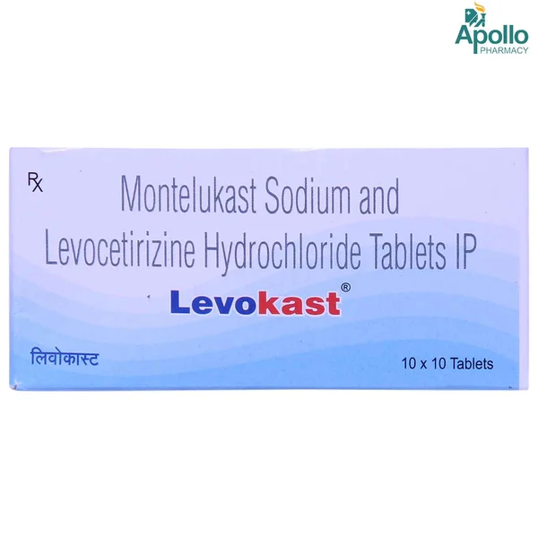 Levokast Tablet 10's