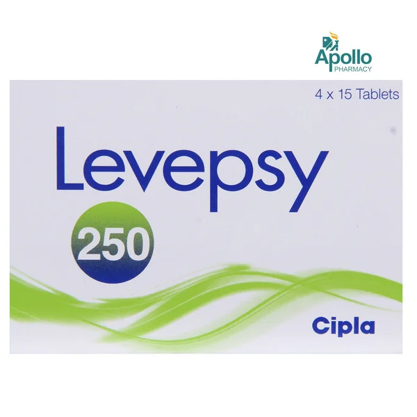 Levepsy 250 Tablet 15's, Pack of 15 TABLETS