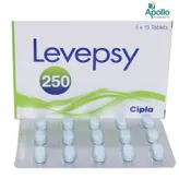 Levepsy 250 Tablet 15's, Pack of 15 TABLETS