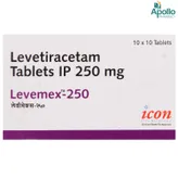 Levemex 250 Tablet, Pack of 10 TABLETS