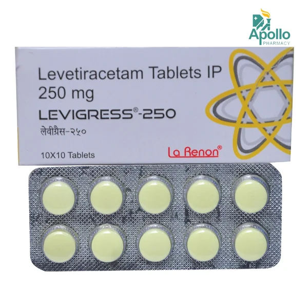 Levigress 250 Tablet 10's, Pack of 10 TABLETS
