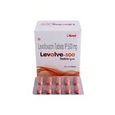 Levolve 500 mg Tablet 10's, Pack of 10 TabletS
