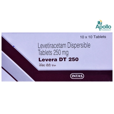 LEVERA DT 250MG TABLET 10'S , Pack of 10 TabletS