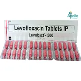 Levobact-500 Tablet 10's, Pack of 10 TABLETS