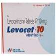 Levocet 10 Tablet 15's