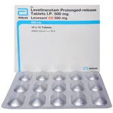 Levesam XR 500 mg Tablet 15's, Pack of 15 TabletS