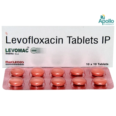 Levomac 250 mg Tablet 10's, Pack of 10 TabletS