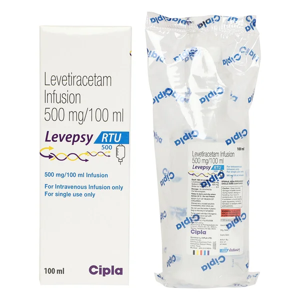 Levepsy Rtu 500 Infusion 100 ml