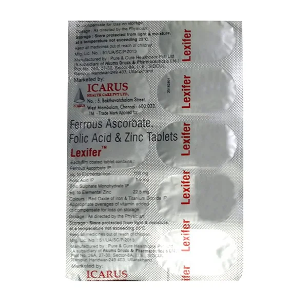 Lexifer Capsule 10's, Pack of 10 CapsuleS