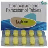 Lexicam Tablet 10's, Pack of 10 TABLETS