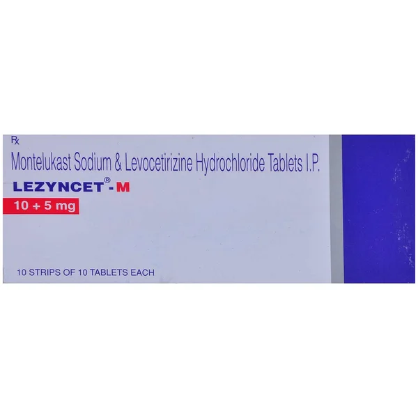 Lezyncet-M Tablet 10's