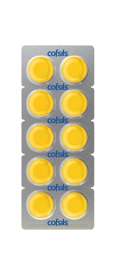 Cofsils Lemon Honey Lozenges 10's, Pack of 10