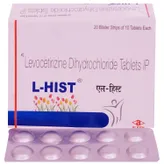 L-Hist Tablet 10's, Pack of 10 TABLETS