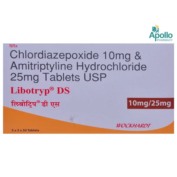Libotryp DS Tablet 30's, Pack of 30 TABLETS