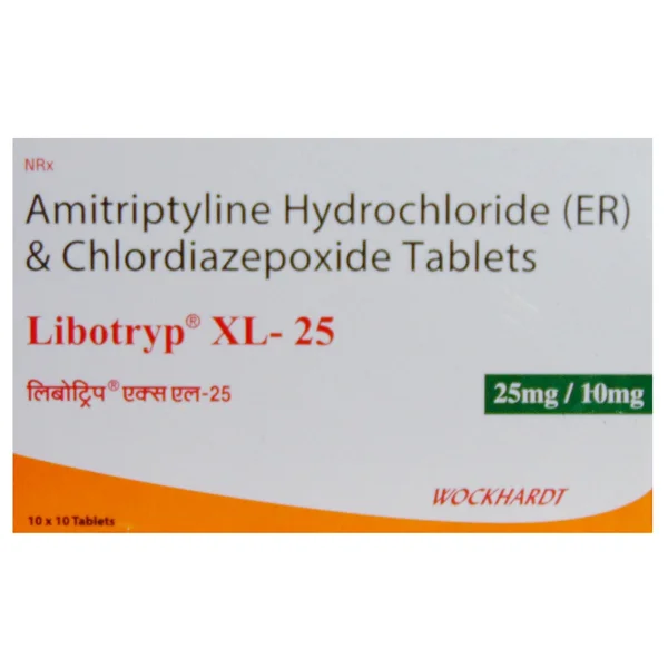 Libotryp XL 25 mg Tablet 10's