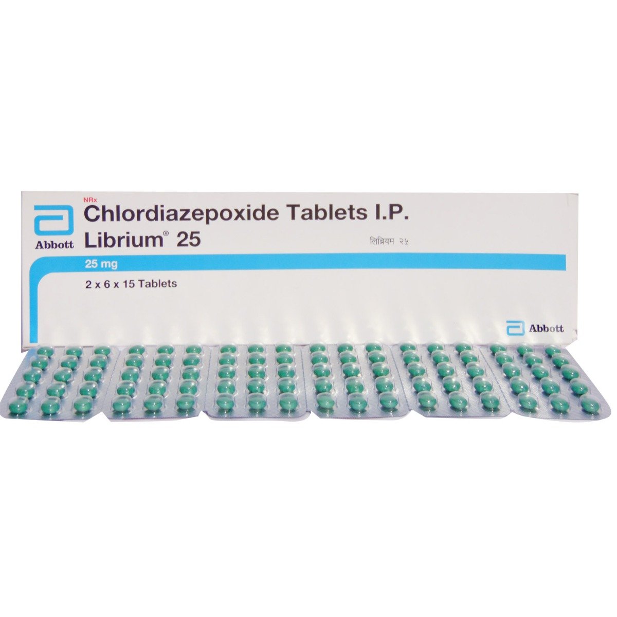 Librium 25 mg Tablet 10's, Pack of 10 TabletS Librium 25 mg Tablet 10's, Pack of 10 TabletS