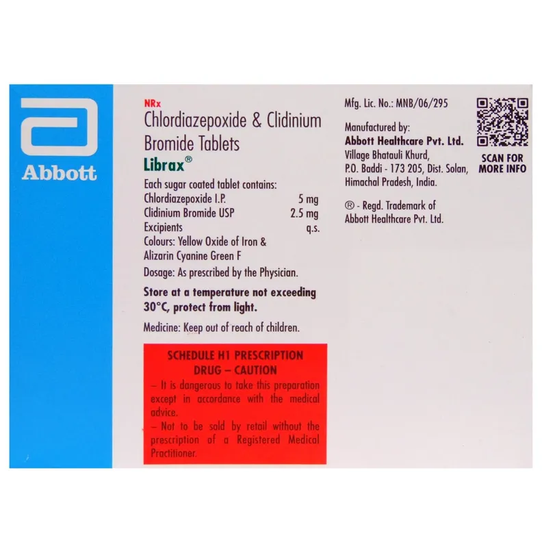 Buy Librax Tablet online | Uses, Side Effects, Price and substitutes ...