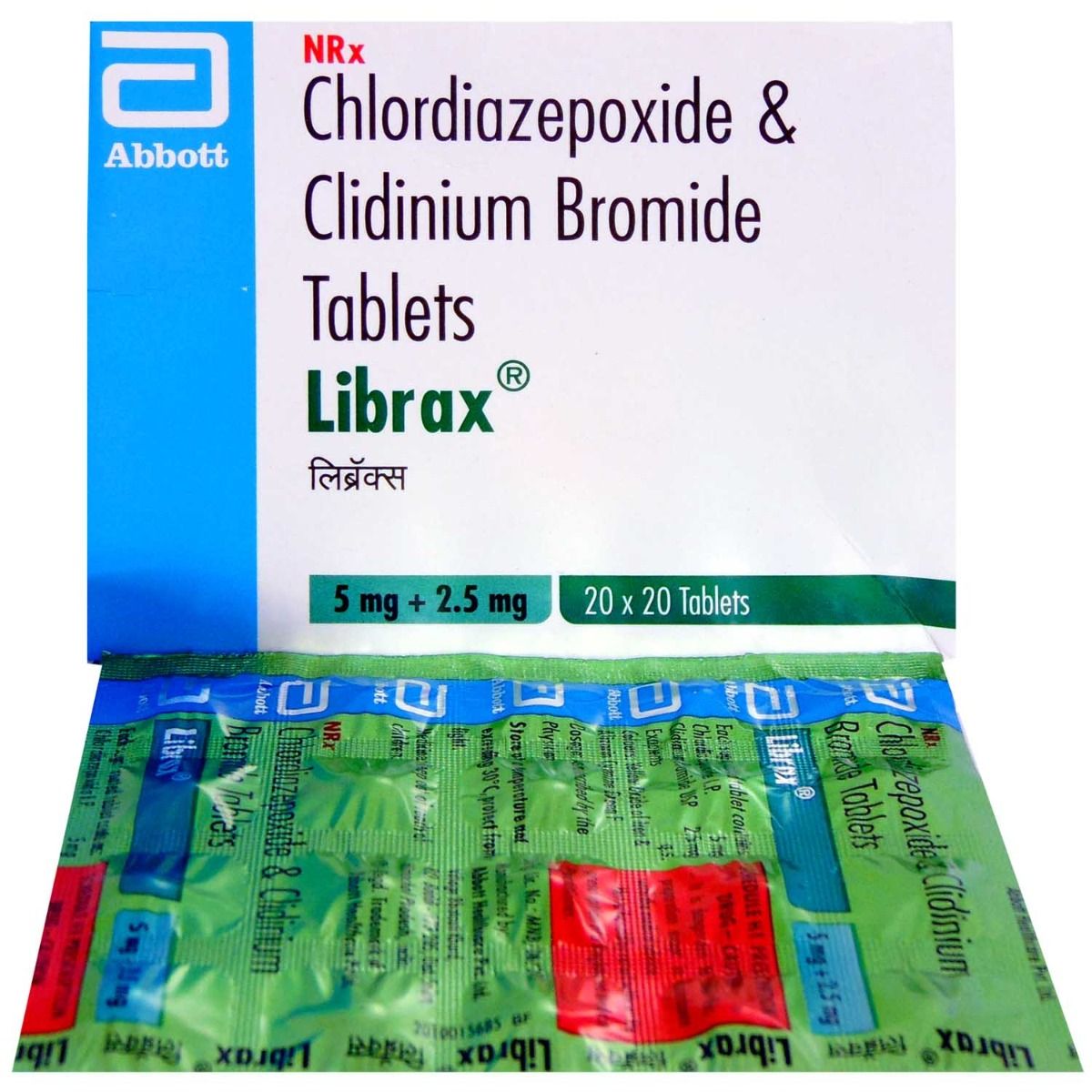 Librax Tablet 20's Price, Uses, Side Effects, Composition Apollo Pharmacy