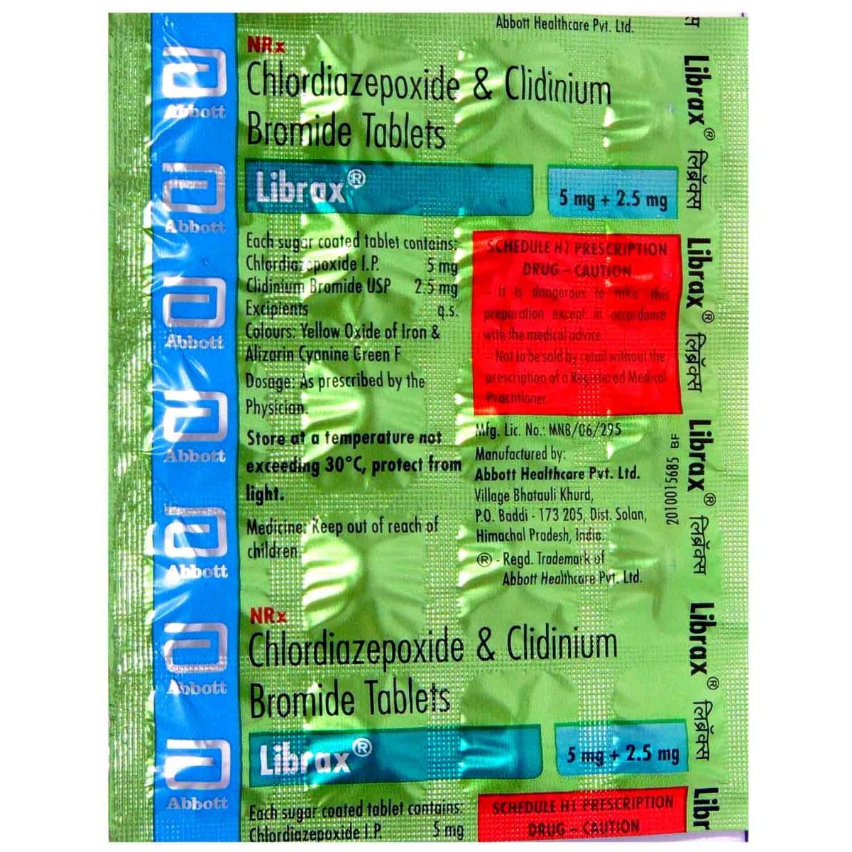 Librax Tablet 20's Price, Uses, Side Effects, Composition Apollo Pharmacy