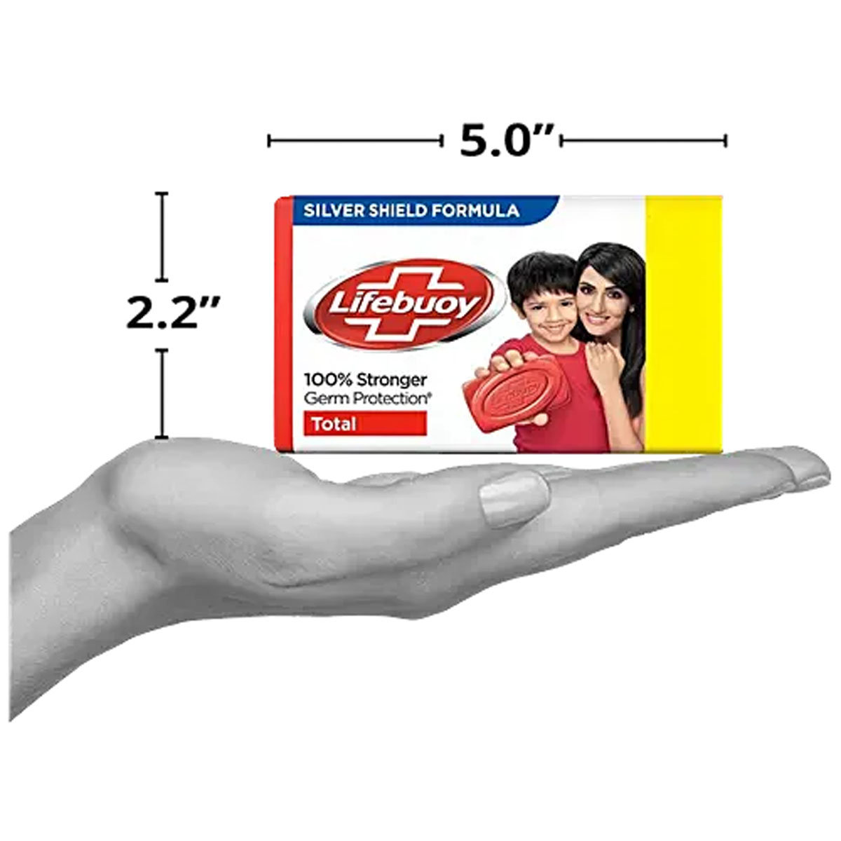 Lifebuoy Total Soap 125 gm, Pack of 1 Lifebuoy Total Soap 125 gm, Pack of 1